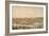 View of London from the North, a Drawing-Canaletto-Framed Art Print