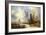 View of London with St. Paul's-John Wilson Carmichael-Framed Giclee Print