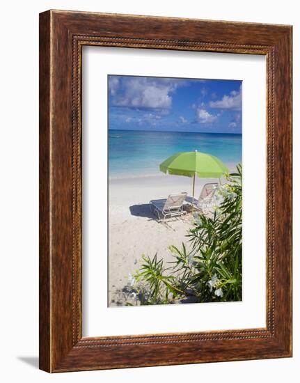 View of Long Bay and Beach-Frank Fell-Framed Photographic Print