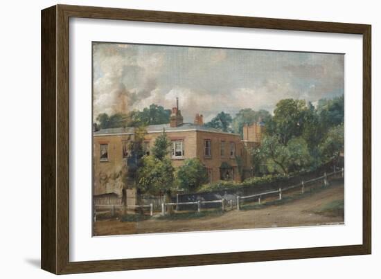 View of Lower Terrace, Hampstead, London-John Constable-Framed Giclee Print