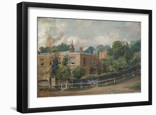 View of Lower Terrace, Hampstead, London-John Constable-Framed Giclee Print