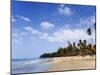 View of Luquillo Beach, Puerto Rico, Caribbean-Dennis Flaherty-Mounted Photographic Print
