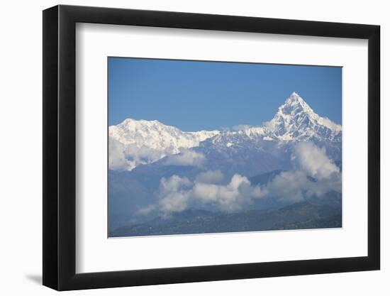 View of Machupuchara, Himalayas, Pokara, Nepal, Asia-Jane Sweeney-Framed Photographic Print