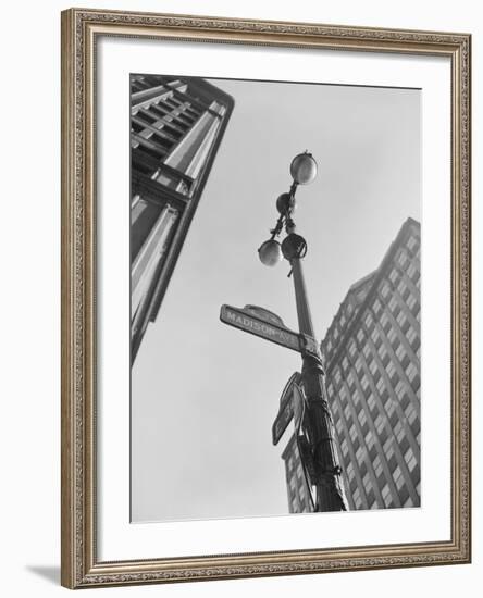 View of Madison Avenue in New York City-Philip Gendreau-Framed Photographic Print