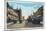 View of Main Street with Model-T Ford Cars - Boise, ID-Lantern Press-Mounted Art Print