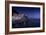 View of Manarola on a Starry Night, La Spezia, Liguria, Northern Italy-null-Framed Photographic Print