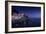 View of Manarola on a Starry Night, La Spezia, Liguria, Northern Italy-null-Framed Photographic Print