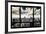 View of Manhattan, New York from Window-Steve Kelley-Framed Photographic Print