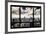 View of Manhattan, New York from Window-Steve Kelley-Framed Photographic Print