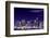 View of Manhattan Skyline from Brooklyn at Night, New York City-Zigi-Framed Photographic Print