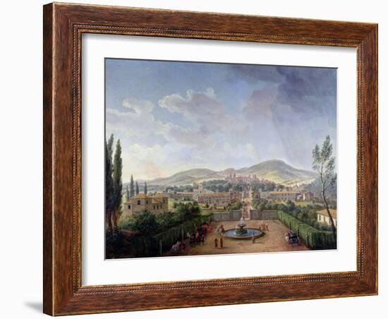 View of Marino-Vanvitelli (Gaspar van Wittel)-Framed Giclee Print