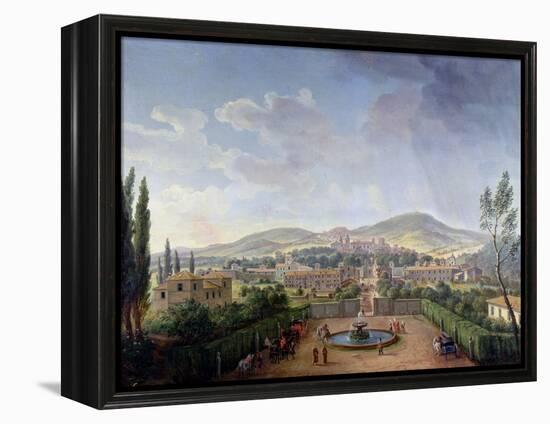 View of Marino-Vanvitelli (Gaspar van Wittel)-Framed Premier Image Canvas