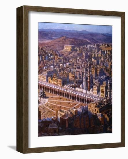 View of Mecca, 1918-Etienne Dinet-Framed Giclee Print