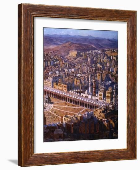 View of Mecca, 1918-Etienne Dinet-Framed Giclee Print