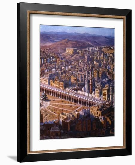 View of Mecca, 1918-Etienne Dinet-Framed Giclee Print