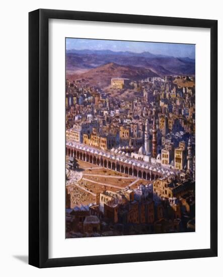 View of Mecca, 1918-Etienne Dinet-Framed Giclee Print