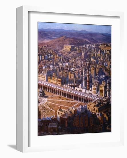 View of Mecca, 1918-Etienne Dinet-Framed Giclee Print