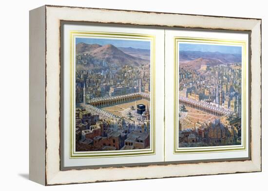 View of Mecca, 1918-Etienne Alphonse Dinet-Framed Premier Image Canvas