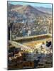 View of Mecca, from La Vie De Mohammed, Prophete D'Allah, C1880-C1920-Etienne Dinet-Mounted Giclee Print