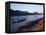 View of Mekong River at Sunset, Luang Prabang, Laos, Indochina, Southeast Asia-Alison Wright-Framed Premier Image Canvas