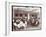 View of Men and Women Dining in a Cafeteria at Parke, Davis and Co., Chemists, Hudson and Vestry…-Byron Company-Framed Giclee Print