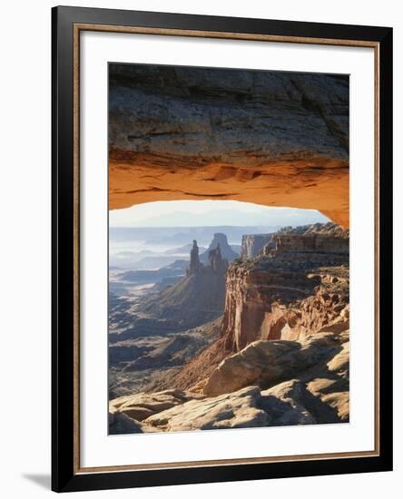 View of Mesa Arch at Sunrise, Canyonlands National Park, Utah, USA-Scott T^ Smith-Framed Photographic Print