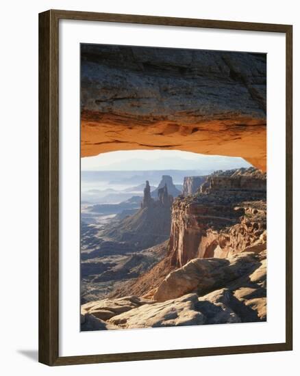 View of Mesa Arch at Sunrise, Canyonlands National Park, Utah, USA-Scott T^ Smith-Framed Photographic Print