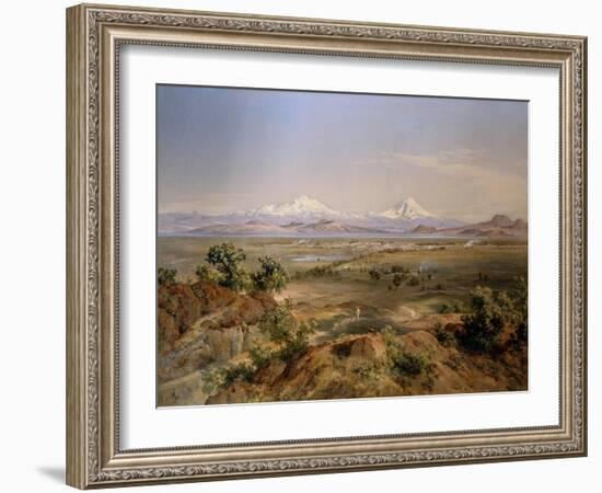 View of Mexico valley, 1901-Jose Velasco-Framed Giclee Print