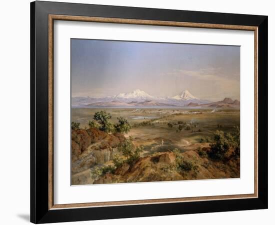 View of Mexico valley, 1901-Jose Velasco-Framed Giclee Print