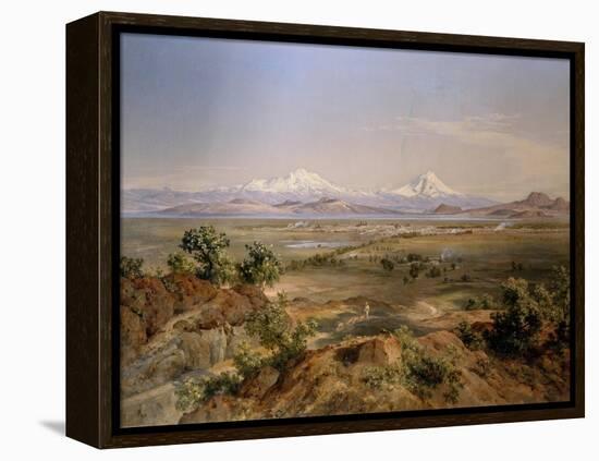 View of Mexico valley, 1901-Jose Velasco-Framed Premier Image Canvas