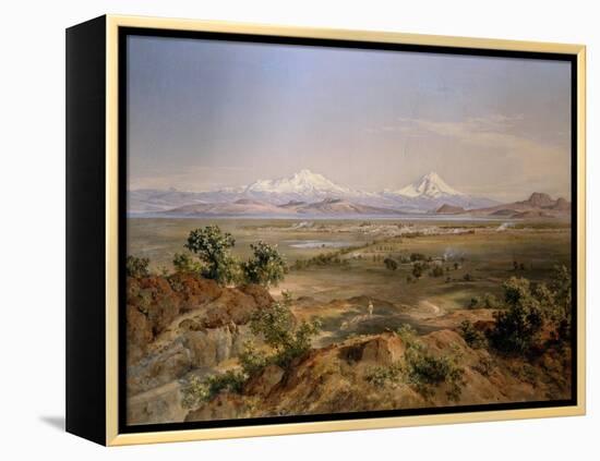 View of Mexico valley, 1901-Jose Velasco-Framed Premier Image Canvas