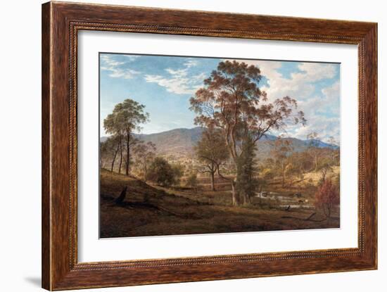 View of Mills Plains, Van Diemen's Land, 1833-John Glover-Framed Giclee Print