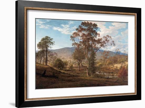 View of Mills Plains, Van Diemen's Land, 1833-John Glover-Framed Giclee Print