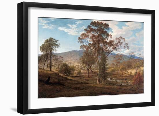 View of Mills Plains, Van Diemen's Land, 1833-John Glover-Framed Giclee Print