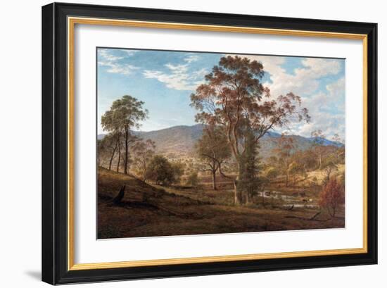 View of Mills Plains, Van Diemen's Land, 1833-John Glover-Framed Giclee Print