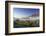 View of mist over Montagu at dawn, Western Cape, South Africa, Africa-Ian Trower-Framed Photographic Print