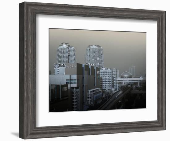 View Of Modern Tokyo-NaxArt-Framed Art Print