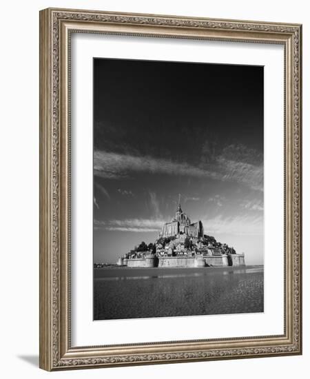 View of Mont Saint-Michel, Normandy, France-David Barnes-Framed Photographic Print