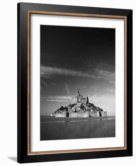 View of Mont Saint-Michel, Normandy, France-David Barnes-Framed Photographic Print