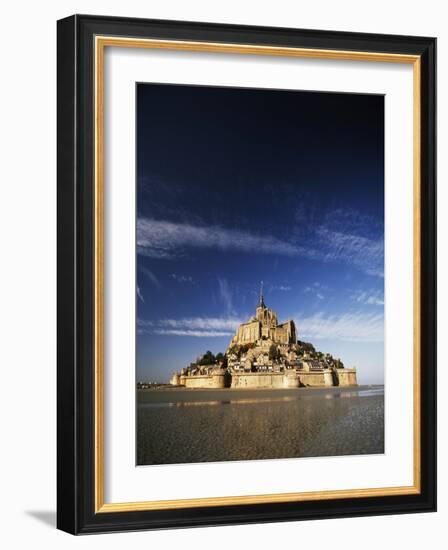 View of Mont Saint-Michel, Normandy, France-David Barnes-Framed Photographic Print