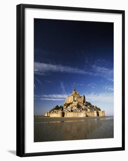 View of Mont Saint-Michel, Normandy, France-David Barnes-Framed Photographic Print