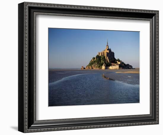 View of Mont Saint-Michel, Normandy, France-David Barnes-Framed Photographic Print