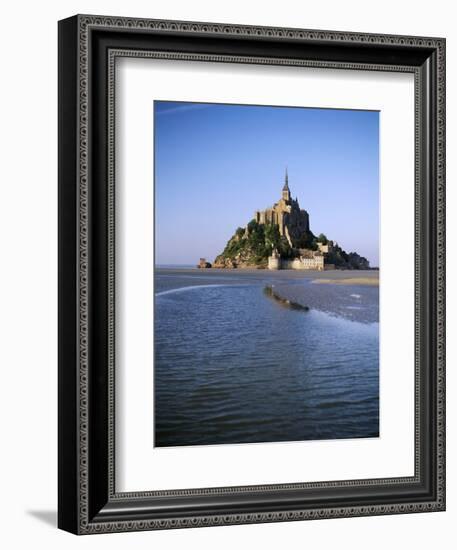 View of Mont Saint-Michel, Normandy, France-David Barnes-Framed Photographic Print