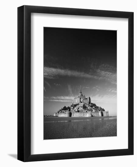 View of Mont Saint-Michel, Normandy, France-David Barnes-Framed Photographic Print