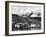 View of Montreux, on Lake Geneva, Switzerland, January 1959-null-Framed Photographic Print