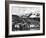 View of Montreux, on Lake Geneva, Switzerland, January 1959-null-Framed Photographic Print