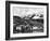 View of Montreux, on Lake Geneva, Switzerland, January 1959-null-Framed Photographic Print