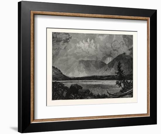 View of Moore's Lake, Utah, United States of America-null-Framed Giclee Print