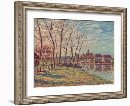 View of Moret, 1889-Alfred Sisley-Framed Giclee Print