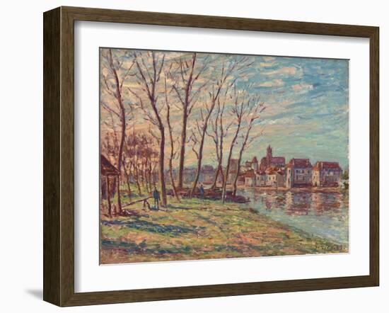 View of Moret, 1889-Alfred Sisley-Framed Giclee Print